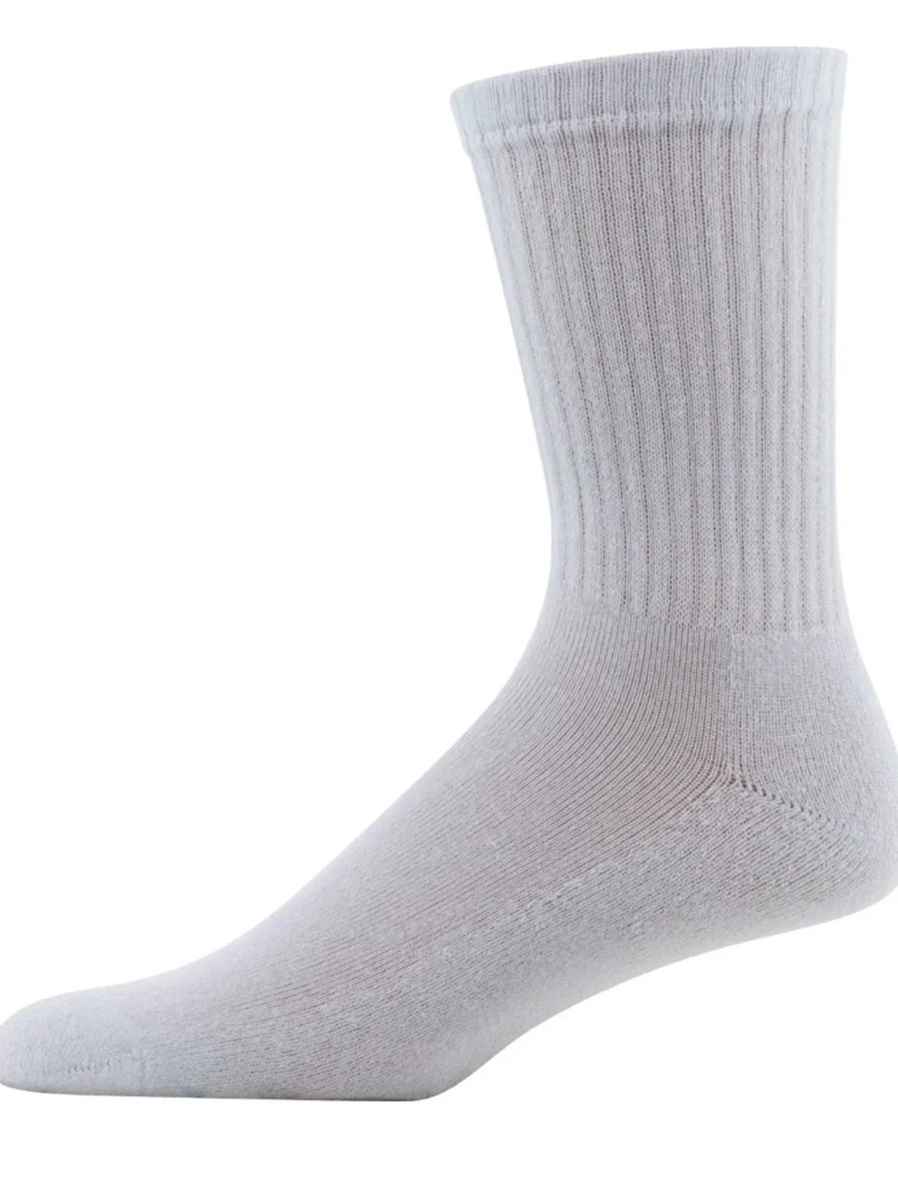 2 PowerSox Men's Cushion Crew Socks, 12-Pack Size 6-12